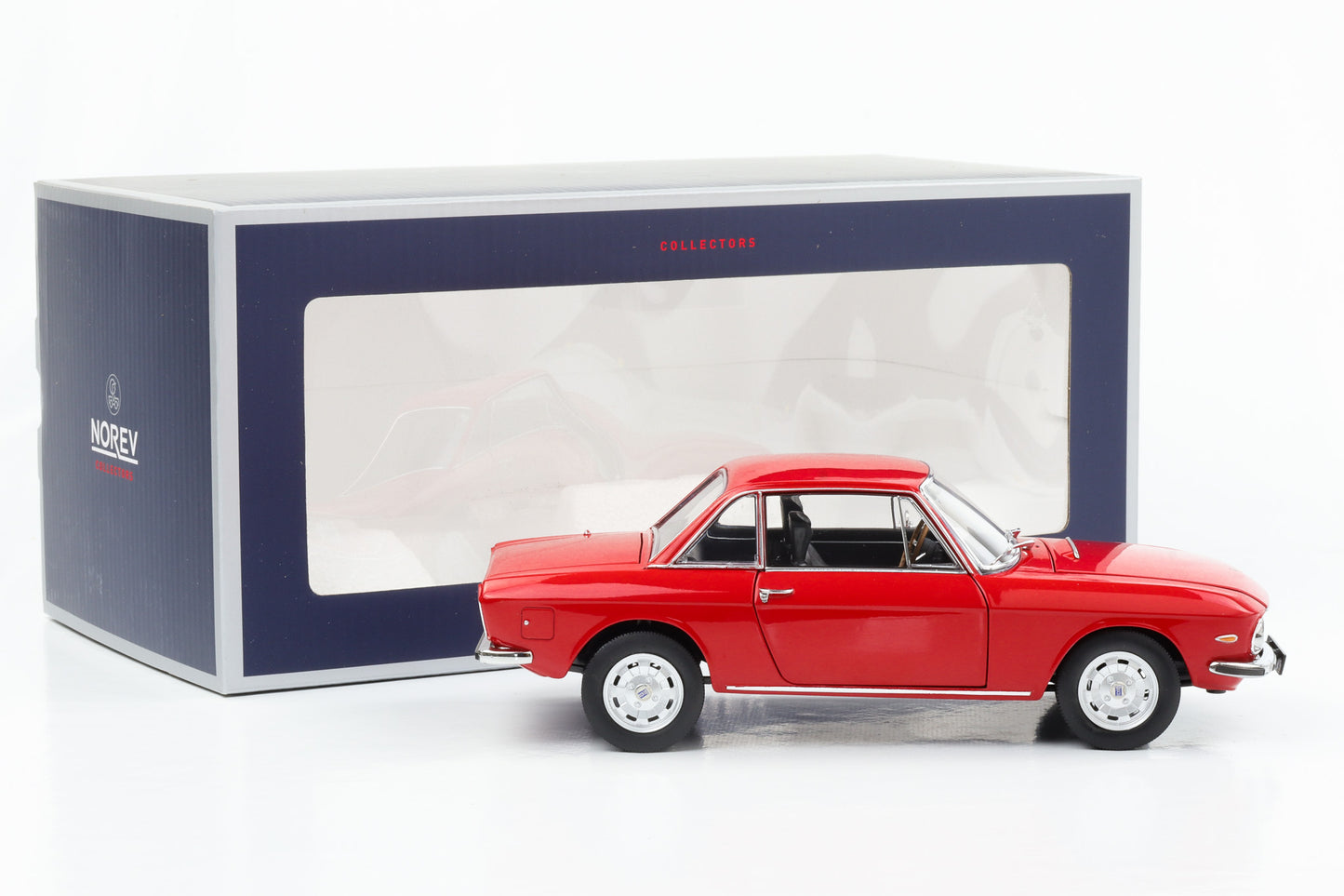 1:18 Lancia Fulvia 1600 HF Lusso 1971 rot Norev limited 187982