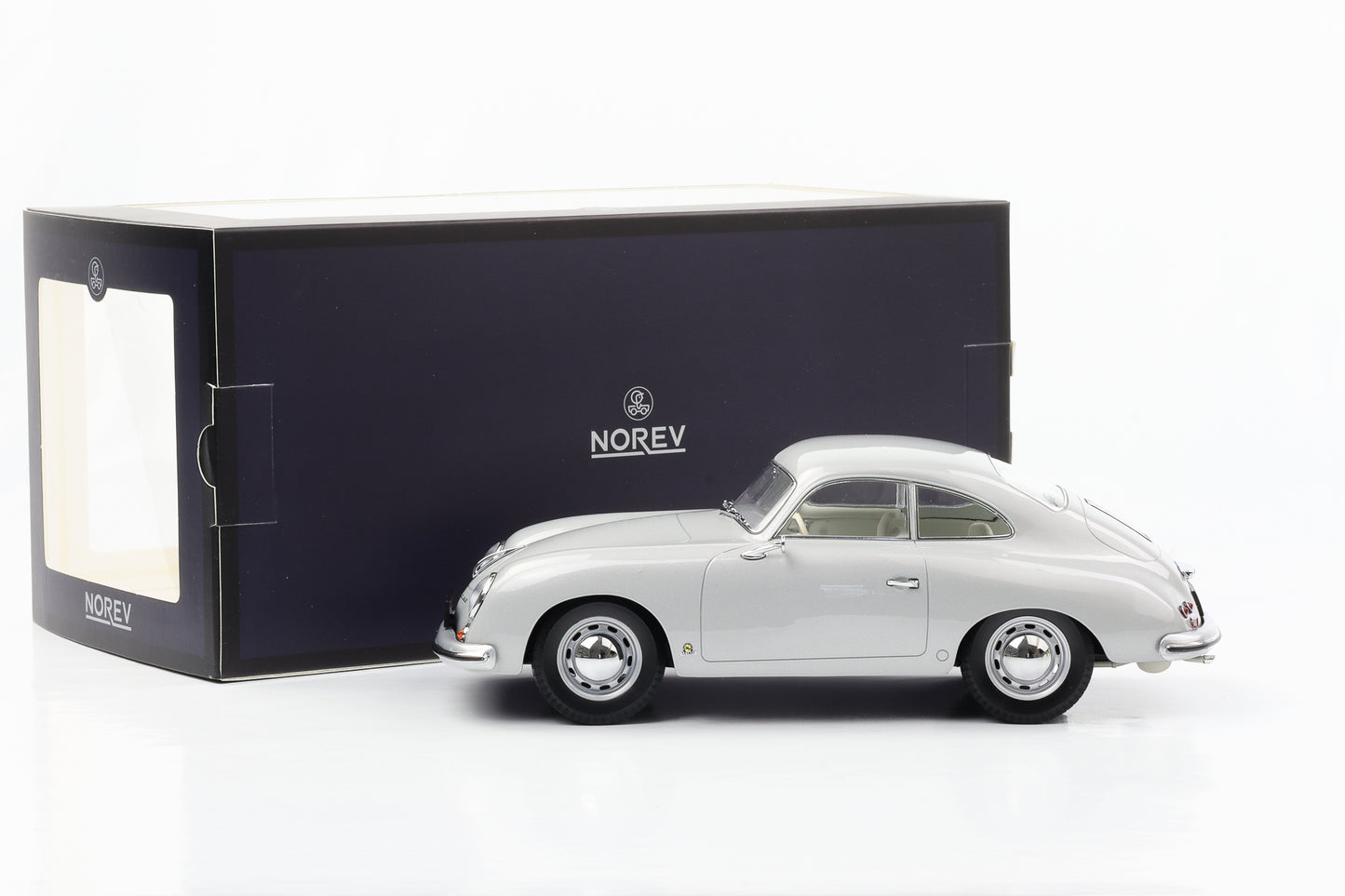 1:18 Porsche 356 Coupe 1954 silber Norev