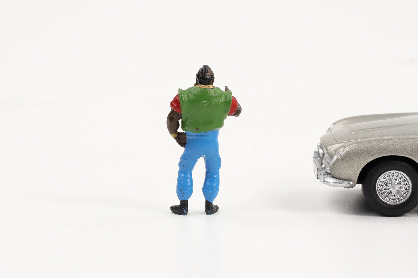 1:43 Cartrix Figur Mr.T A-Team Baracus Movie Modell Diorama Figuren 4 cm