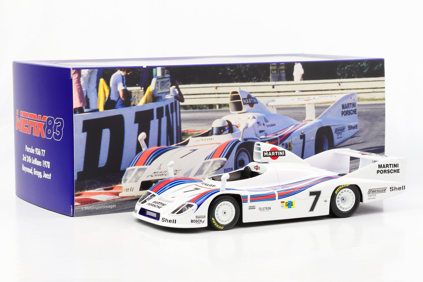 1:18 Porsche 936/77 #7 3rd 24h Le Mans 1978 Haywood, Gregg, Joest Werk83