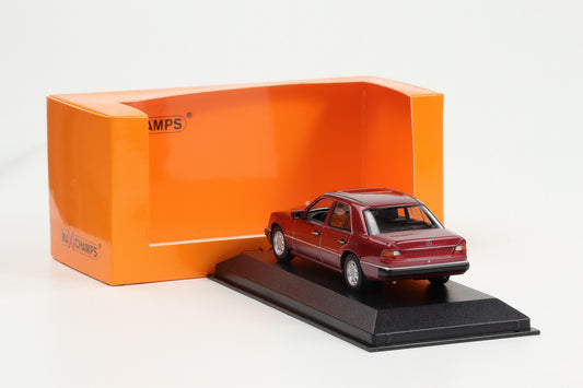 1:43 Minichamps Mercedes-Benz 230E W124 1991 dunkelrot metallic Maxichamps