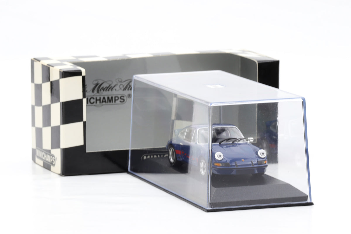 1:43 Minichamps Porsche 911 Carrera RSR 2.8 1973 ossiblau mit indischrot