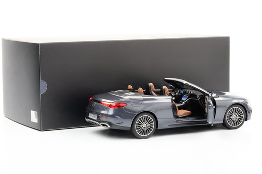 1:18 Norev Mercedes-Benz CLE Cabrio mit Verdeck A236 graphitgrau Dealer