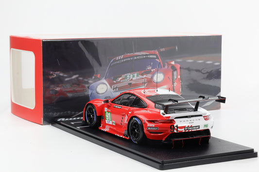 1:18 IXO Porsche 911 992 RSR #91 24h LeMans 2020 Bruni, Lietz, Makowiecki