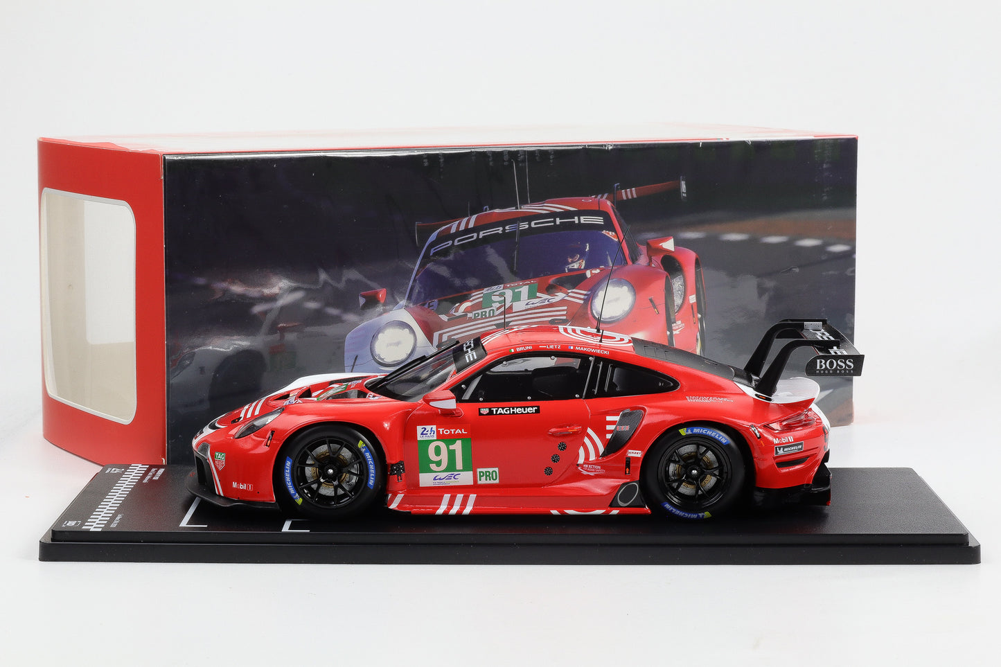 1:18 IXO Porsche 911 992 RSR #91 24h LeMans 2020 Bruni, Lietz, Makowiecki