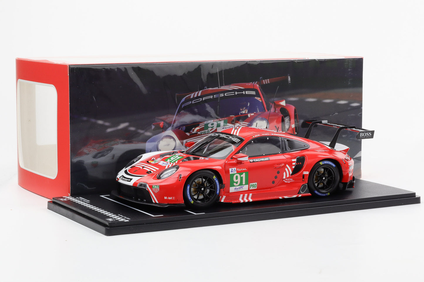 1:18 IXO Porsche 911 992 RSR #91 24h LeMans 2020 Bruni, Lietz, Makowiecki