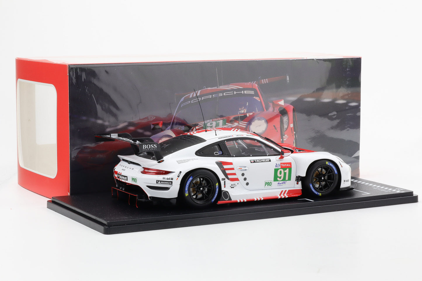 1:18 IXO Porsche 911 992 RSR #91 24h LeMans 2020 Bruni, Lietz, Makowiecki