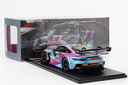 1:18 IXO Porsche 911 992 GT3 R #9 DTM 2023 Tim Heinemann