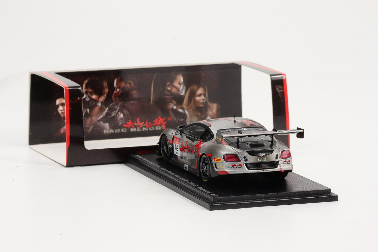 1:43 Spark Bentley Continental GT3 Hard Memory Bentley Team Absolute China GT 2017