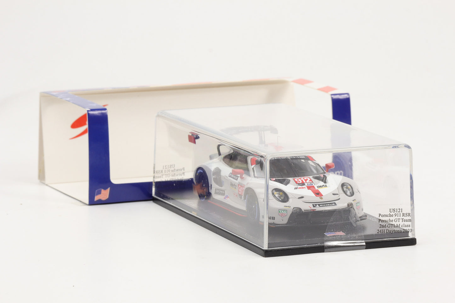 1:43 Spark Porsche 911 RSR Porsche GT Team 2nd GTLM class 24h Daytona 2020