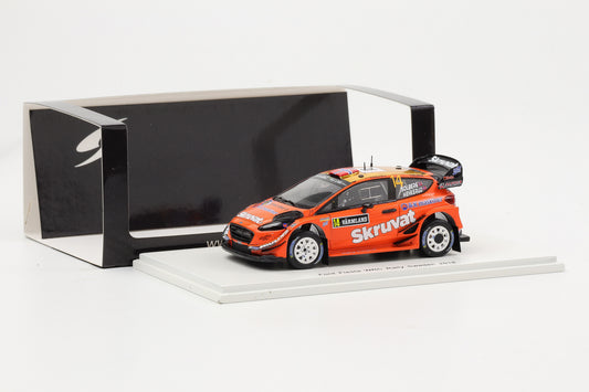 1:43 Spark Ford Fiesta WRC Rally Sweden 2018 #14 Solberg Menkerud S5968
