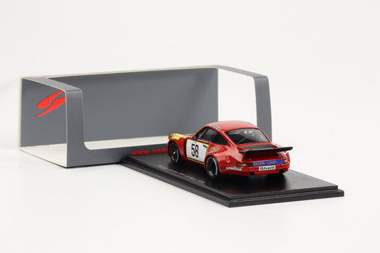 1:43 Spark Porsche Carrera RSR #58 Fitzpatrick v. Lennep Schurti Le Mans 1975