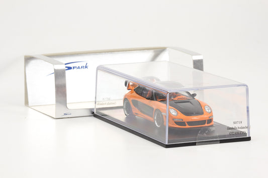 1:43 Spark Gemballa Avalanche GT2 600 EVO orange-schwarz S0718 Minimax