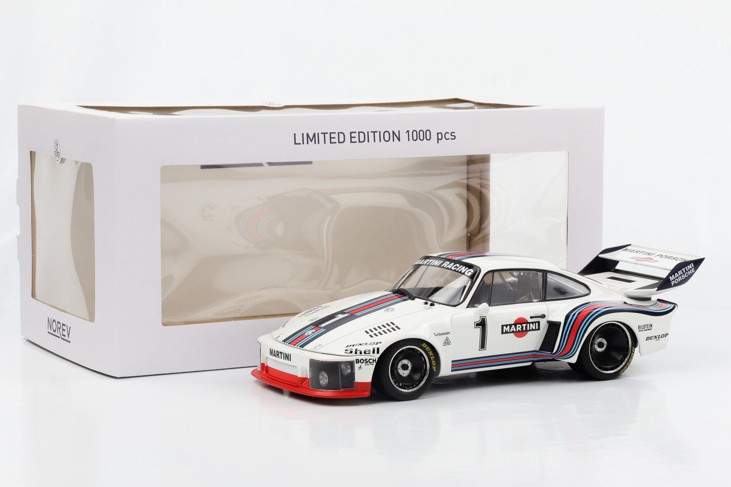 1:18 بورش 935 مارتيني رقم 1 24 ساعة دايتونا 1977 Ickx Mass Norev Limited
