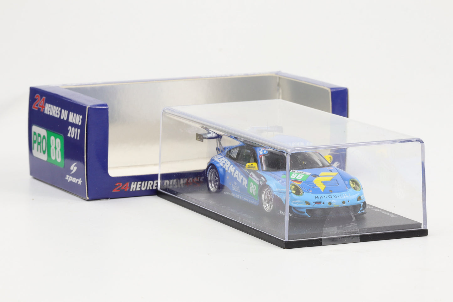 1:43 Spark Porsche 997 GT3 RSR #88 Team Felbermayr-Proton 24h LM 2011 S3420