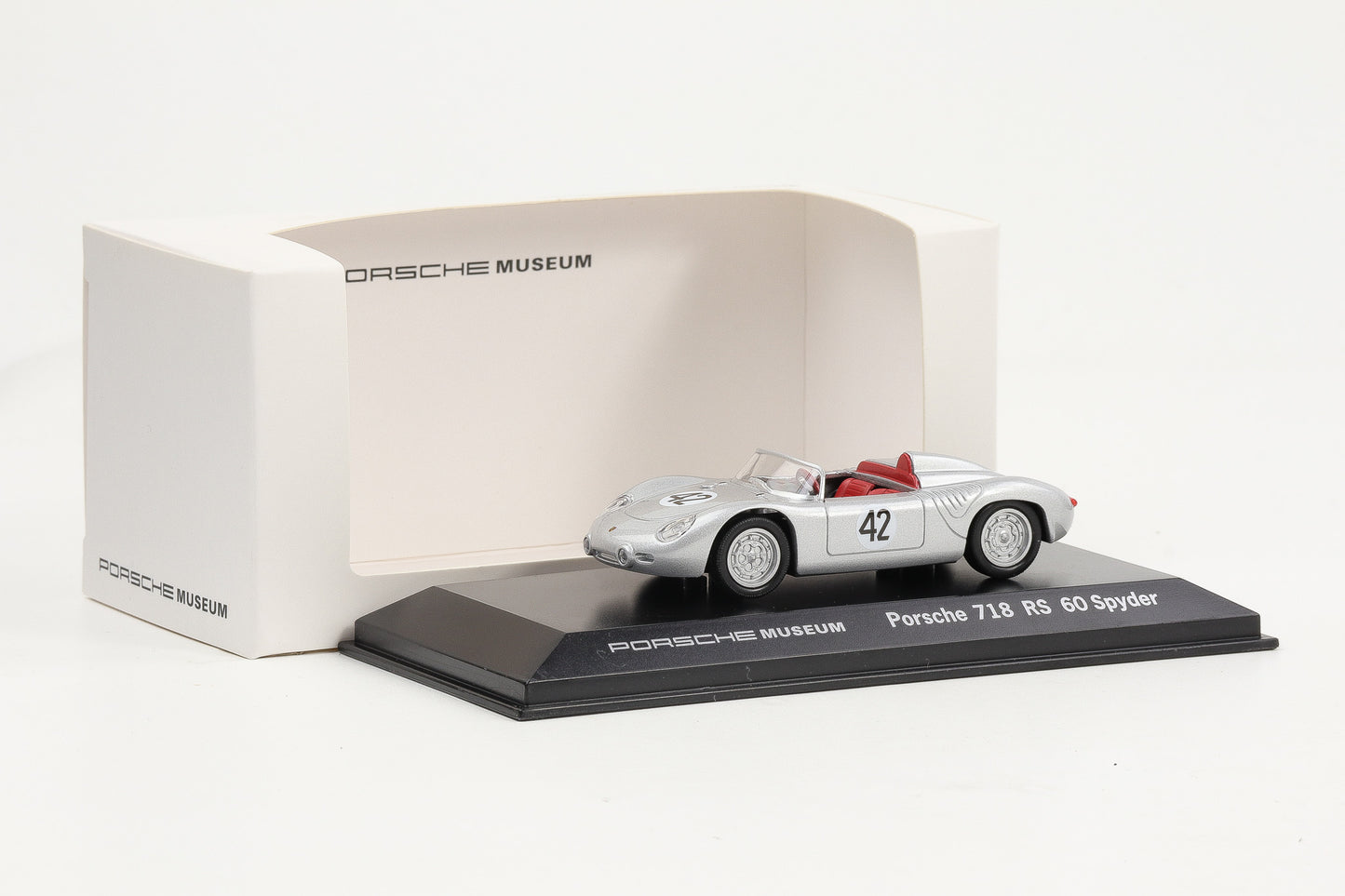 1:43 Porsche 718 RS 60 Spyder #42 1959 diecast Museum MAP