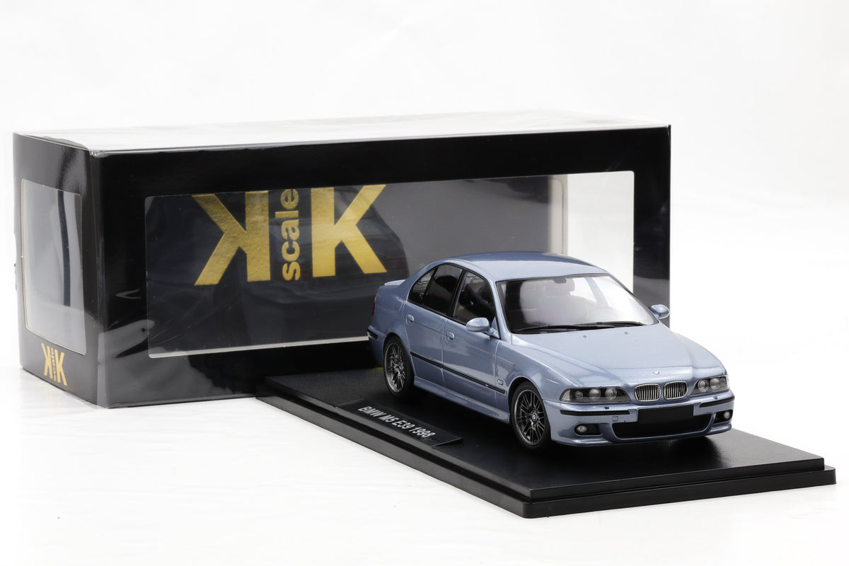 1:18 BMW M5 E39 Saloon 1998 silverstone metallic KK-Scale diecast