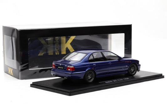 1:18 BMW M5 E39 Saloon 1998 blau metallic KK-Scale diecast
