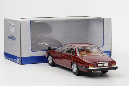 1:18 MCG Jaguar XJ6 Series III 1979 rot metallic 1:18 diecast