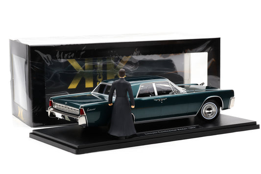 1:18 Lincoln Continental 1963 Matrix Reloaded Revolutions KK Scale + NEO Figur