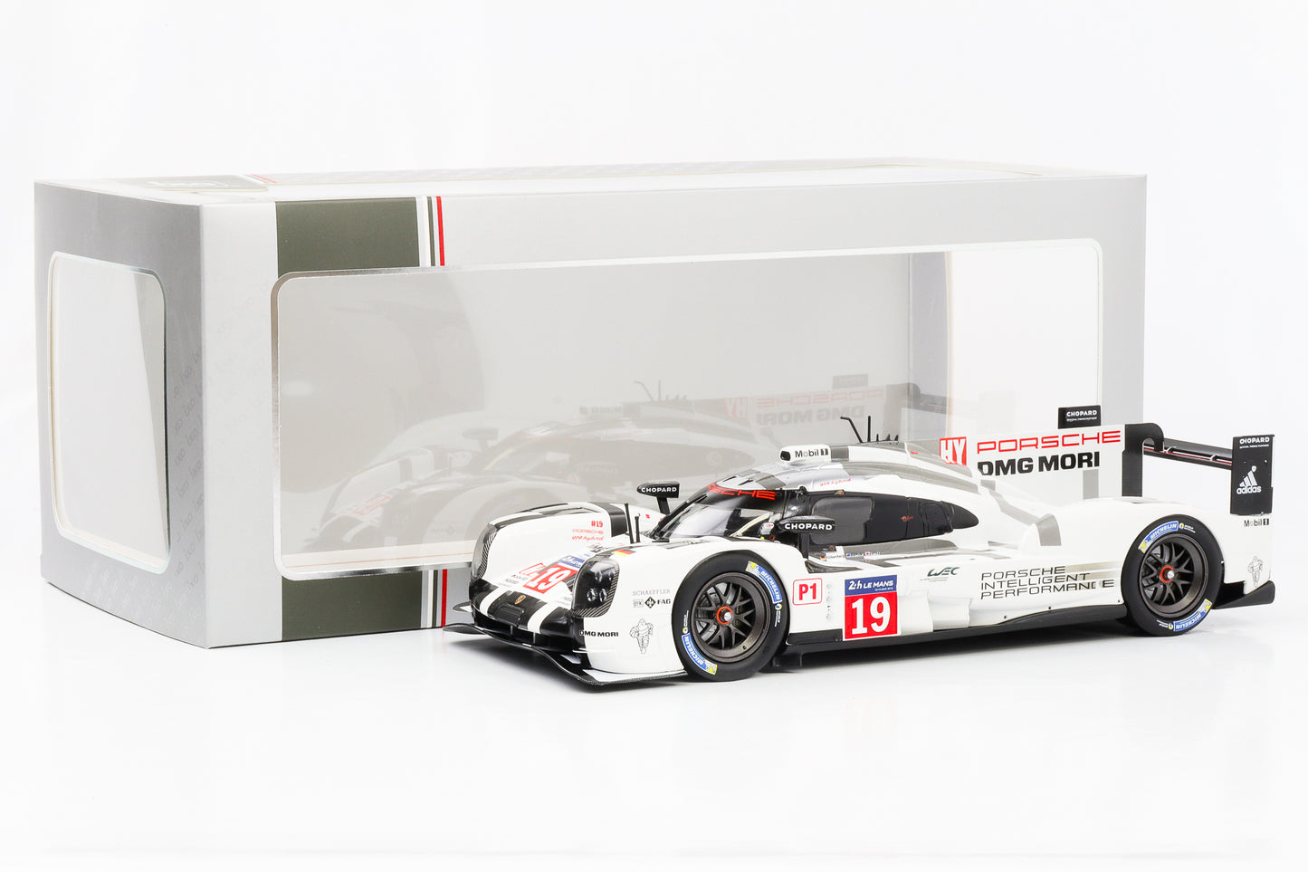 1:18 Porsche 919 Hybrid #19 Winner 24h LeMans 2015 Bamber Tandy Hülkenberg IXO