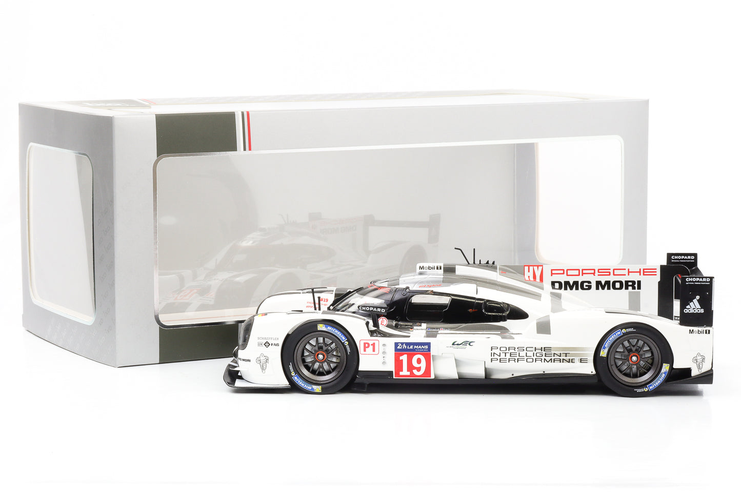 1:18 Porsche 919 Hybrid #19 Winner 24h LeMans 2015 Bamber Tandy Hülkenberg IXO