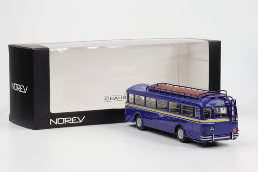 1:43 Norev Chausson AP52 Citram Überlandbus blau 1955