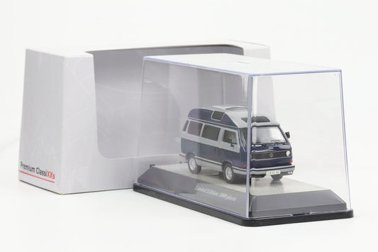1:43 Premium ClassiXXs VW T3a Dehler Profi blau grau Camping Car