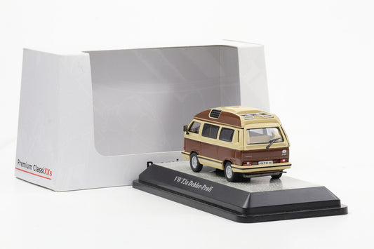 1:43 Premium ClassiXXs VW T3a Dehler Profi achatbraun beige Camping Car