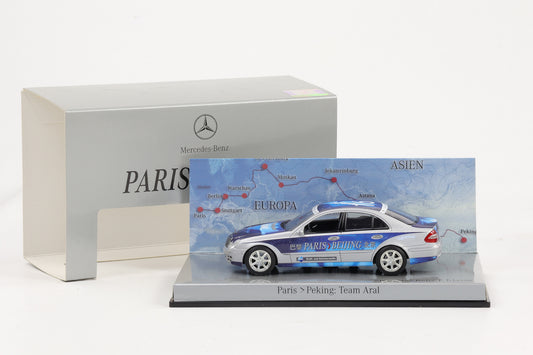 1:43 Minichamps Mercedes-Benz E-Klasse Rally Paris - Peking Team Aral 2006