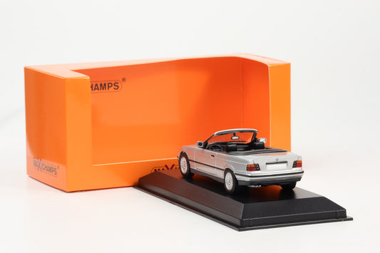 1:43 Minichamps BMW 3-Series Cabriolet E36 1993 silber Maxichamps