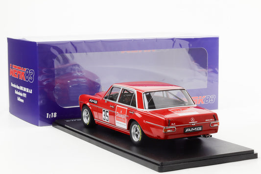 1:18 Werk83 Mercedes Benz AMG 300 SEL 6.3 #35 Hockenheim 1971 Kelleners rote Sau