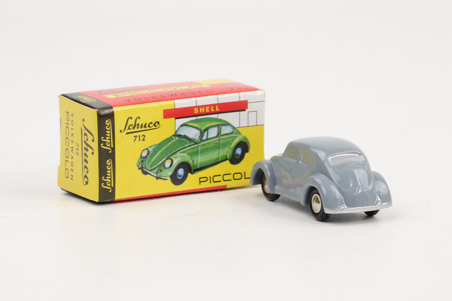 1:90 Schuco Piccolo VW Käfer blaugrau Art.Nr. 01261-BG
