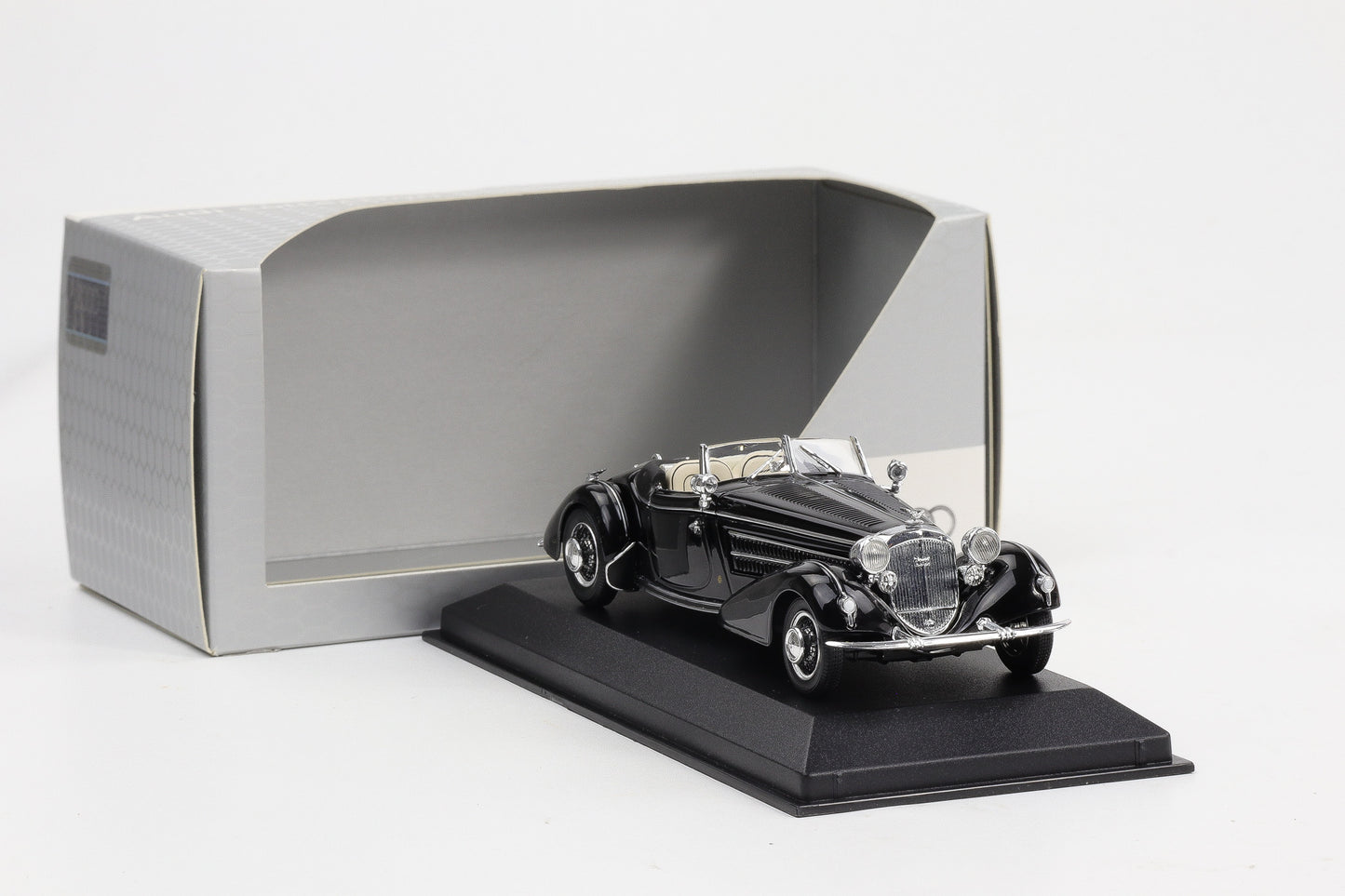 1:43 Audi Collection Horch 855 Spezial-Roadster schwarz Art.Nr. 503.05.003.03 Dealer