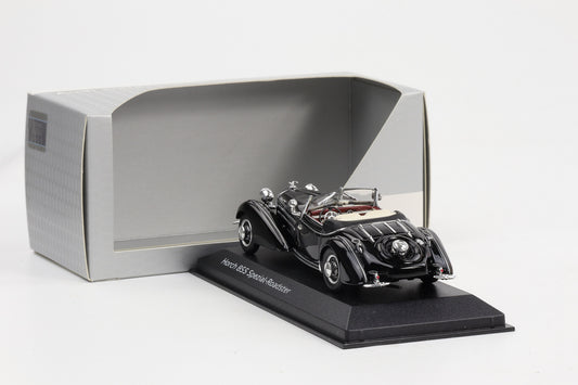 1:43 Audi Collection Horch 855 Spezial-Roadster schwarz Art.Nr. 503.05.003.03 Dealer