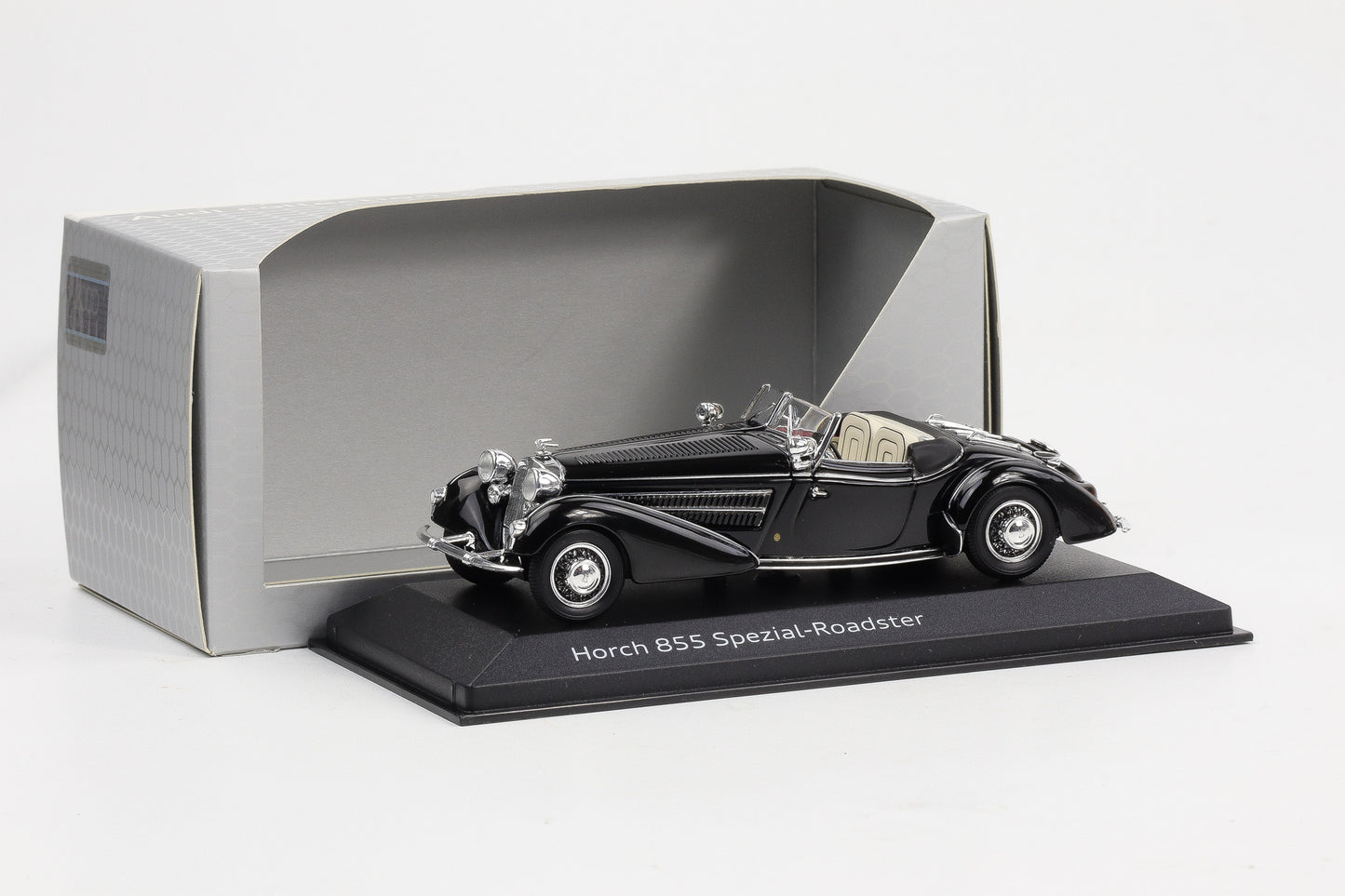 1:43 Audi Collection Horch 855 Spezial-Roadster schwarz Art.Nr. 503.05.003.03 Dealer