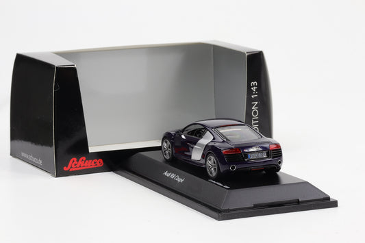 1:43 Schuco Audi R8 V10 Coupe 2012 estroil blau