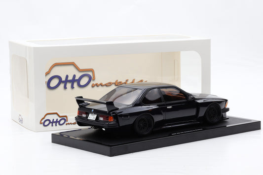 1:18 Otto Mobile BMW 635 CSI E24 Widebody by Coutner deep blue 2021 OT1184