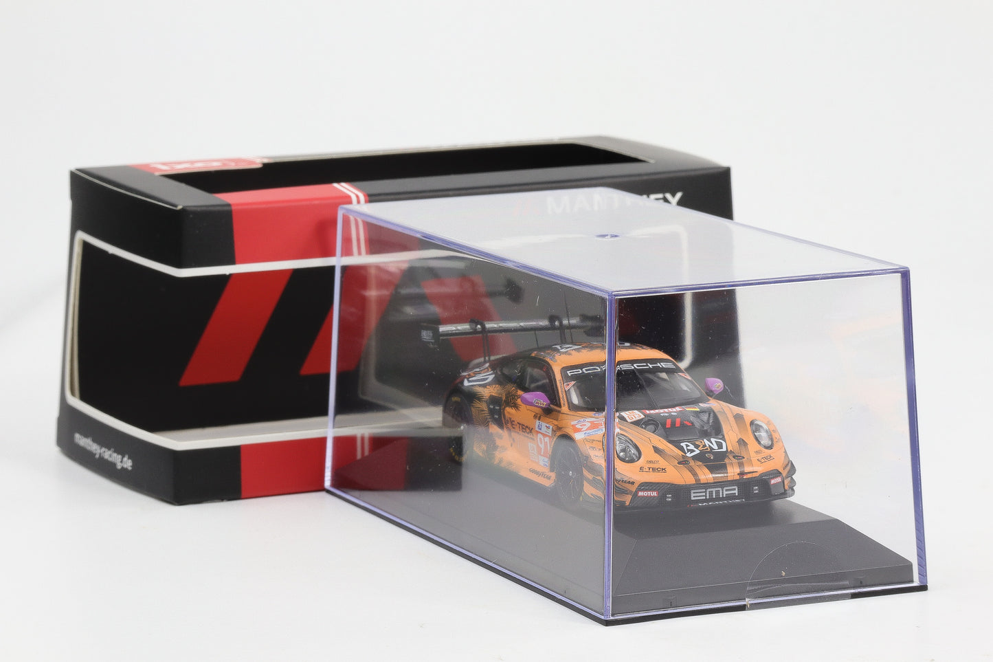 1:43 IXO Manthey Porsche Racing Set 911 GT3 R #91 #92 24h LeMans 2024