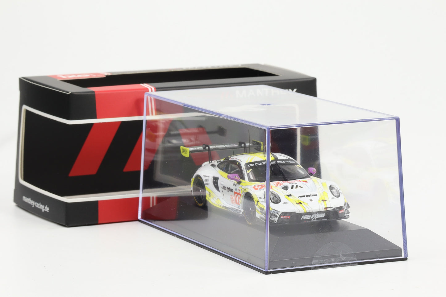 1:43 IXO Manthey Racing Porsche 911 GT3 R #92 24h LeMans 2024 LMGT3
