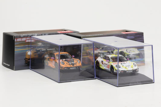 1:43 IXO Manthey Porsche Racing Set 911 GT3 R #91 #92 24h LeMans 2024