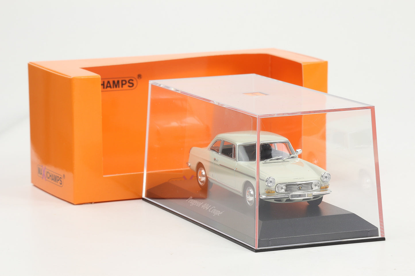 1:43 Minichamps Peugeot 404 Coupe 1962 weiss Maxichamps