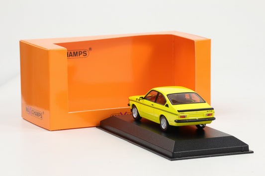 1:43 Minichamps Opel Kadett C GT/E 1978 gelb Maxichamps