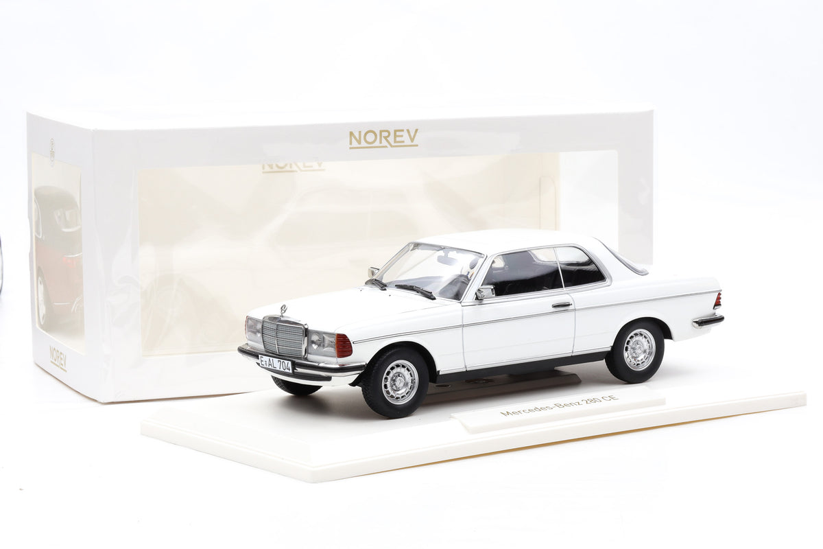 1:18 Norev Mercedes-Benz 280 CE Coupe C123 1980 Classic white 183986
