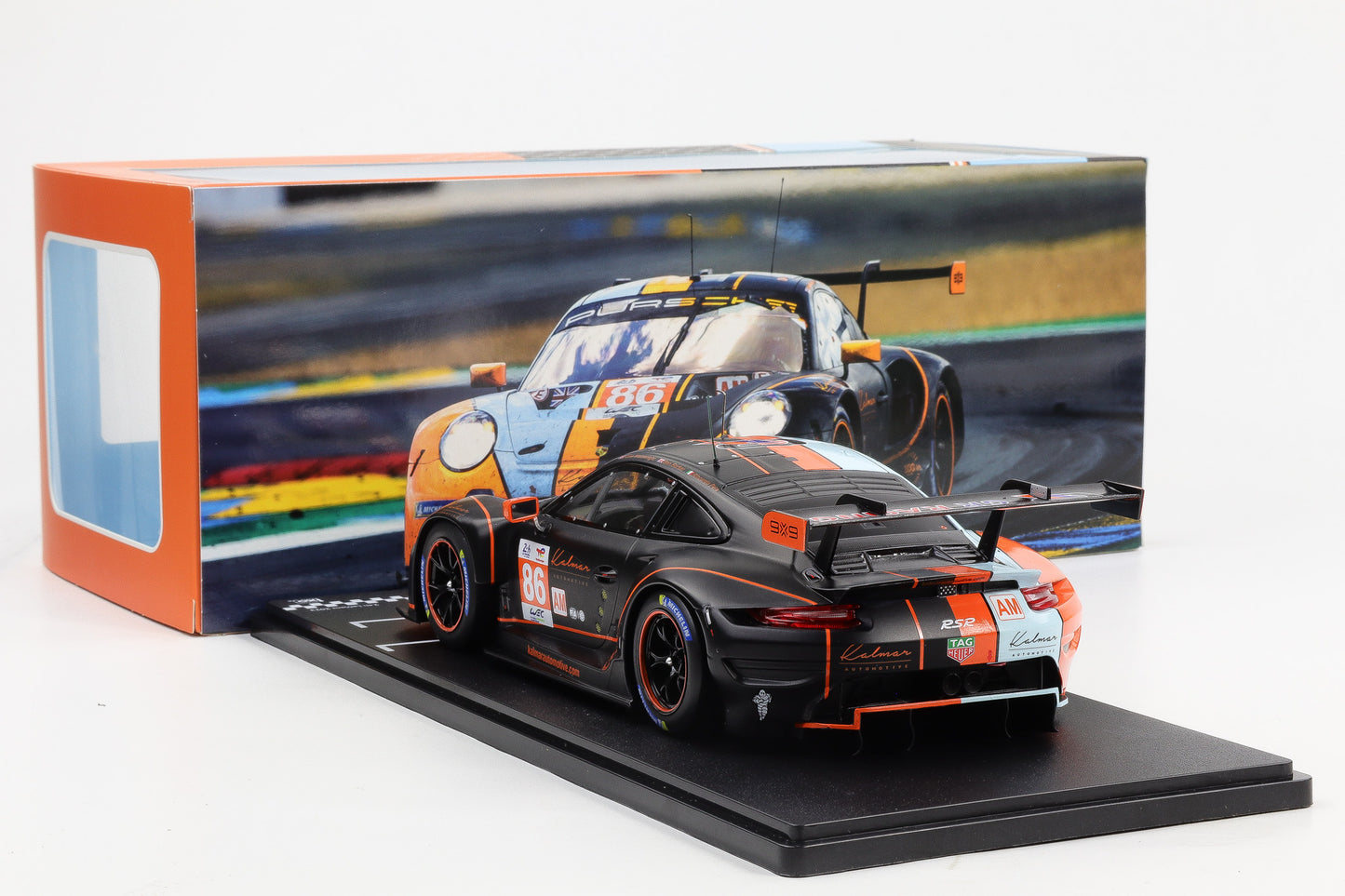 1:18 IXO Porsche 911 RSR-19 Gulf #86 24h LeMans 2023 GR Racing