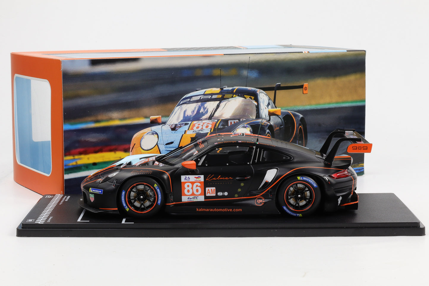 1:18 IXO Porsche 911 RSR-19 Gulf #86 24h LeMans 2023 GR Racing