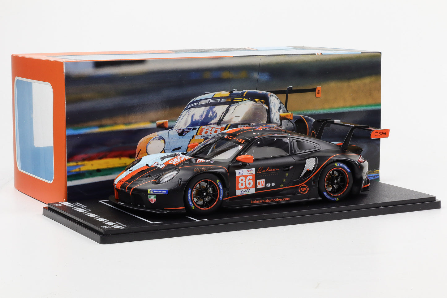 1:18 IXO Porsche 911 RSR-19 Gulf #86 24h LeMans 2023 GR Racing