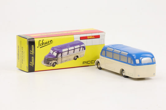 1:90 Schuco Piccolo Mercedes-Benz Bus 0-3500 blau-beige