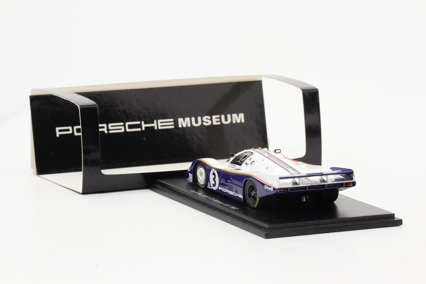 1:43 Spark Porsche 956 #3 Winner Le Mans 1983 mit Decals MAP Museum