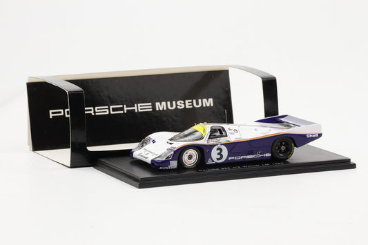 1:43 Spark Porsche 956 #3 Winner Le Mans 1983 mit Decals MAP Museum